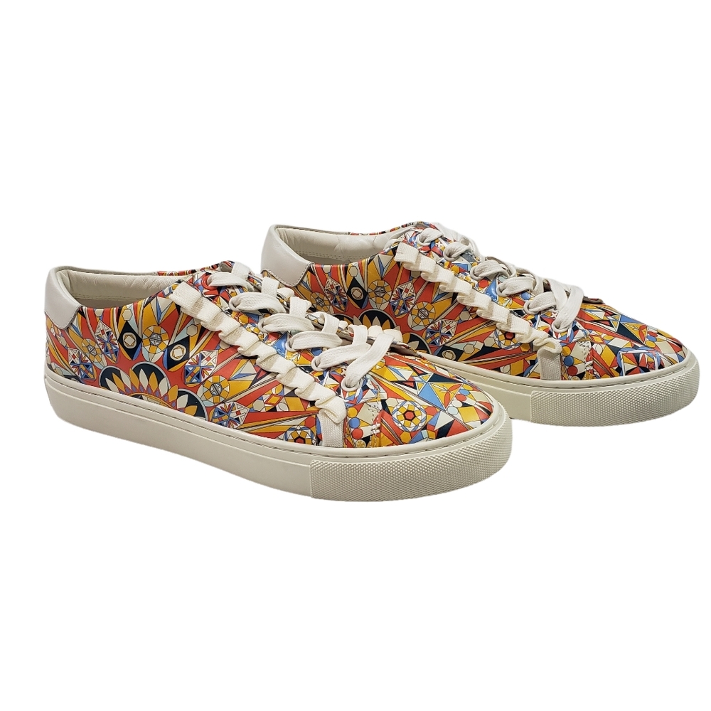 Tory Burch Colorful Patterned Sneakers